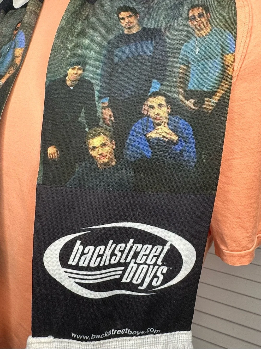 Backstreet Boys June 1999 “Into the Millennium” England Tour Graphic Scarf